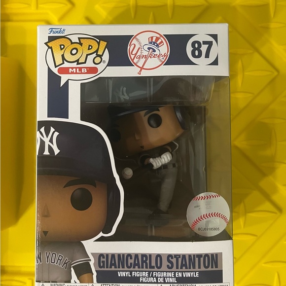 Funko POP! MLB New York Yankees Giancarlo Stanton Vinyl Figure #87 - Picture 1 of 4